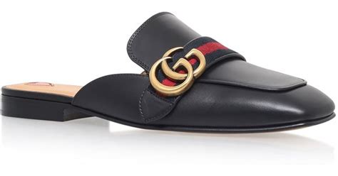 gucci loafer slides on sale